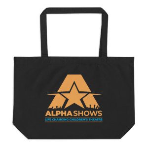 Alpha Shows Large organic tote bag